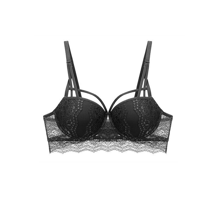 Lace Bra Top Thin Bottom Thick Push Up Women's Underwear Bra