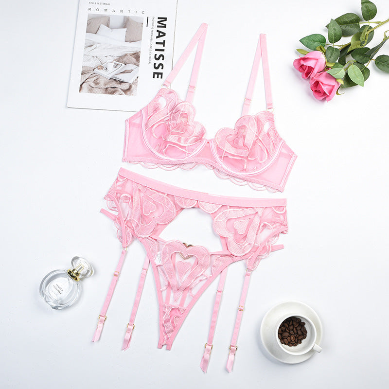 Summer Lace Mesh Underwear – Embroidered & Alluring