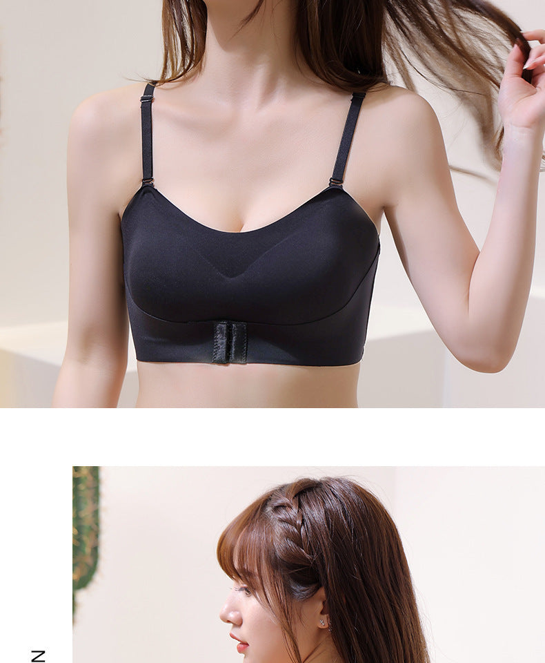 Strapless Underwear Women's Invisible Push Up Bras Non-slip Tube Top Seamless Girl Wireless Beautiful Back Wrapped Chest Thin